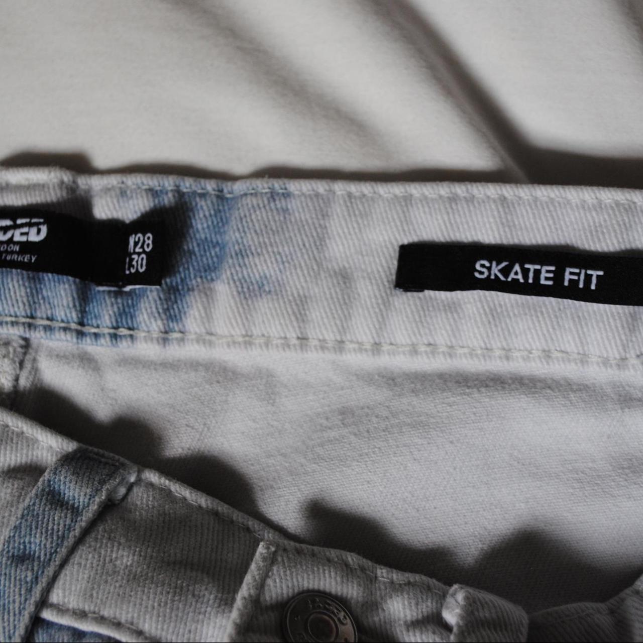 人気 JADED LONDON CLOUD SKATE FIT JEANS