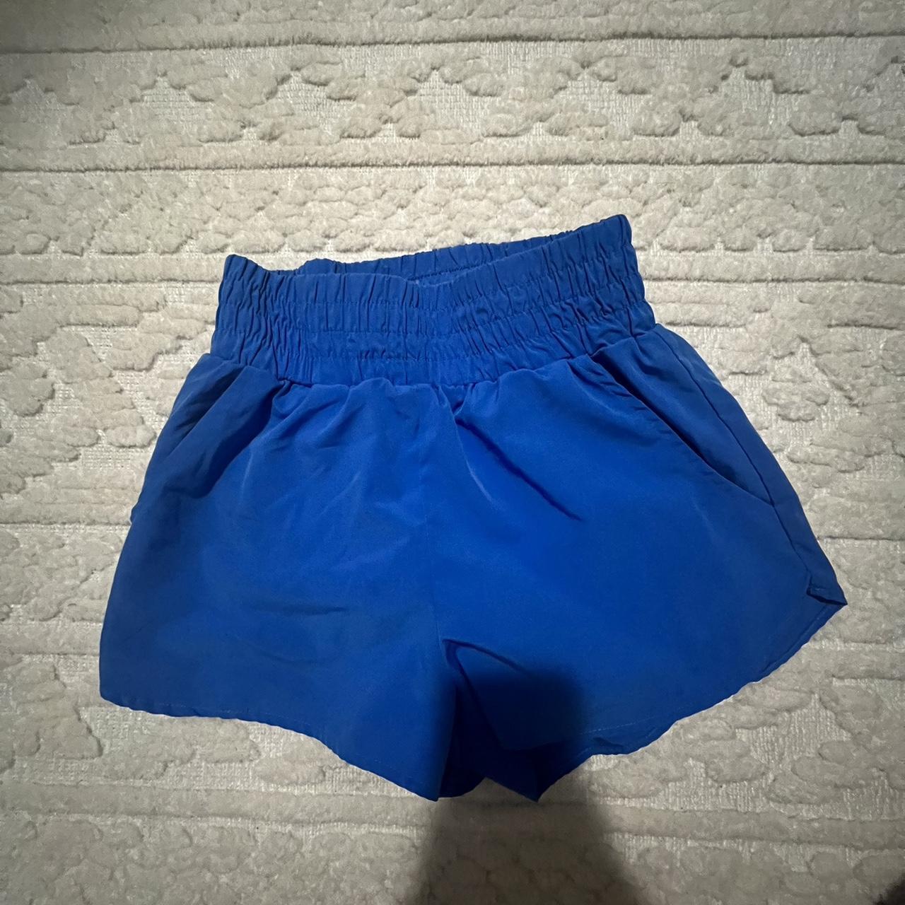 royal blue running shorts size medium - Depop