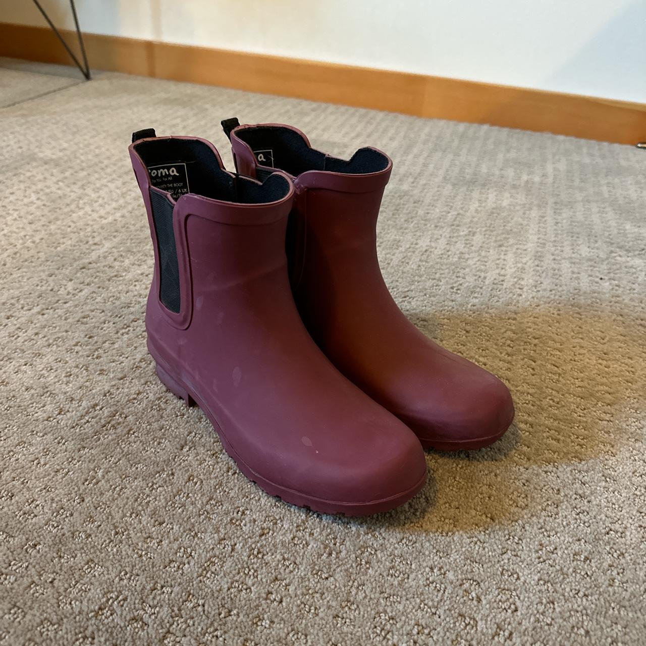 Hunter oxblood 2024 rain boots