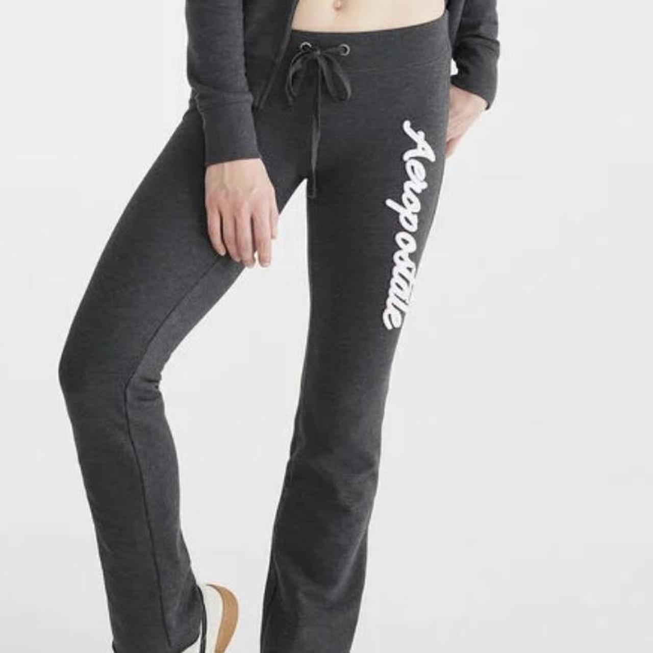 Aeropostale Script Fit Flare Sweatpants Bought Depop