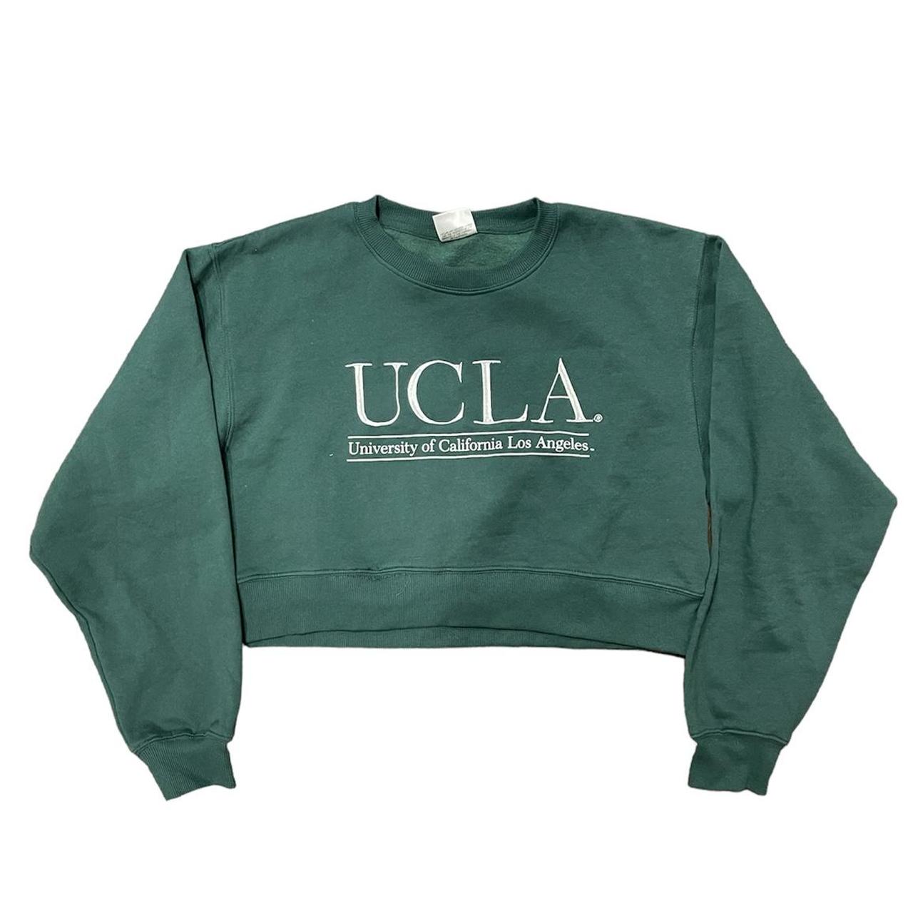 cotton on ucla collegiate cropped crew neck. size s Depop