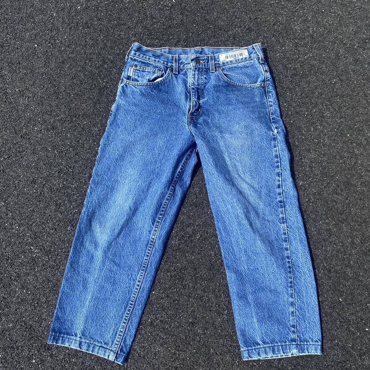 Highwater Carhartt Jeans (32x28) waist: 32 in Leg... - Depop