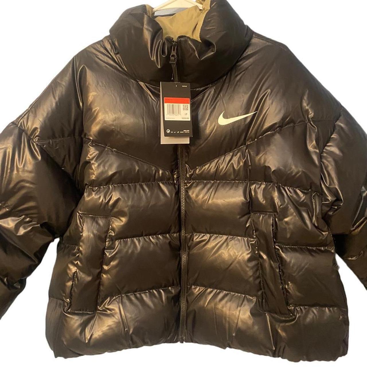 ladies nike puffer coat