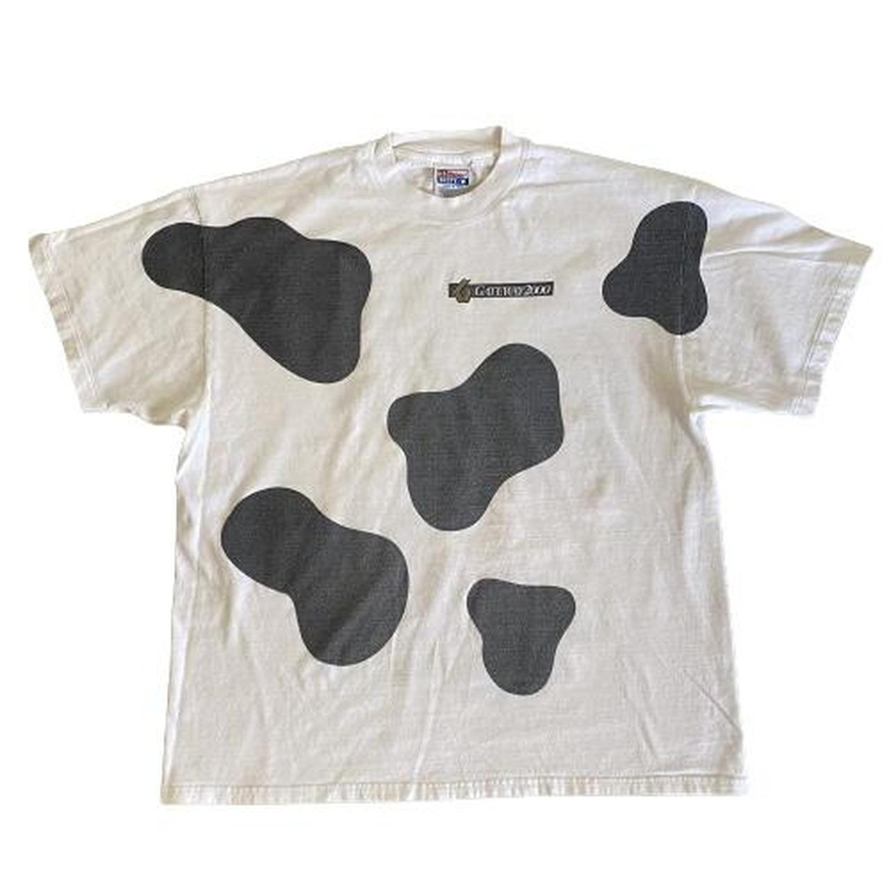 90's gateway 2000 cow tee? size X-large fits like a... - Depop