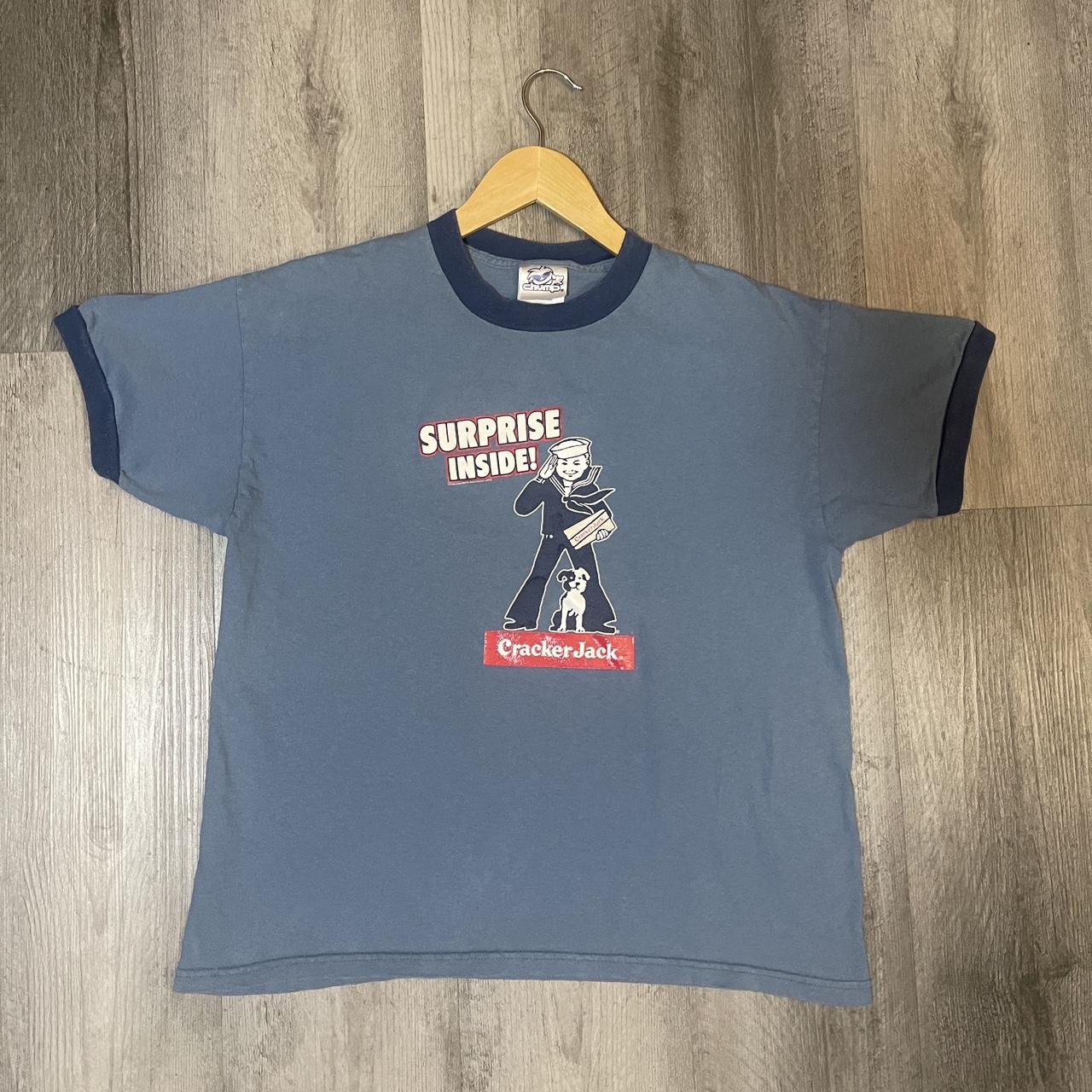 Vintage Cracker Jack Tshirt Good condition... Depop