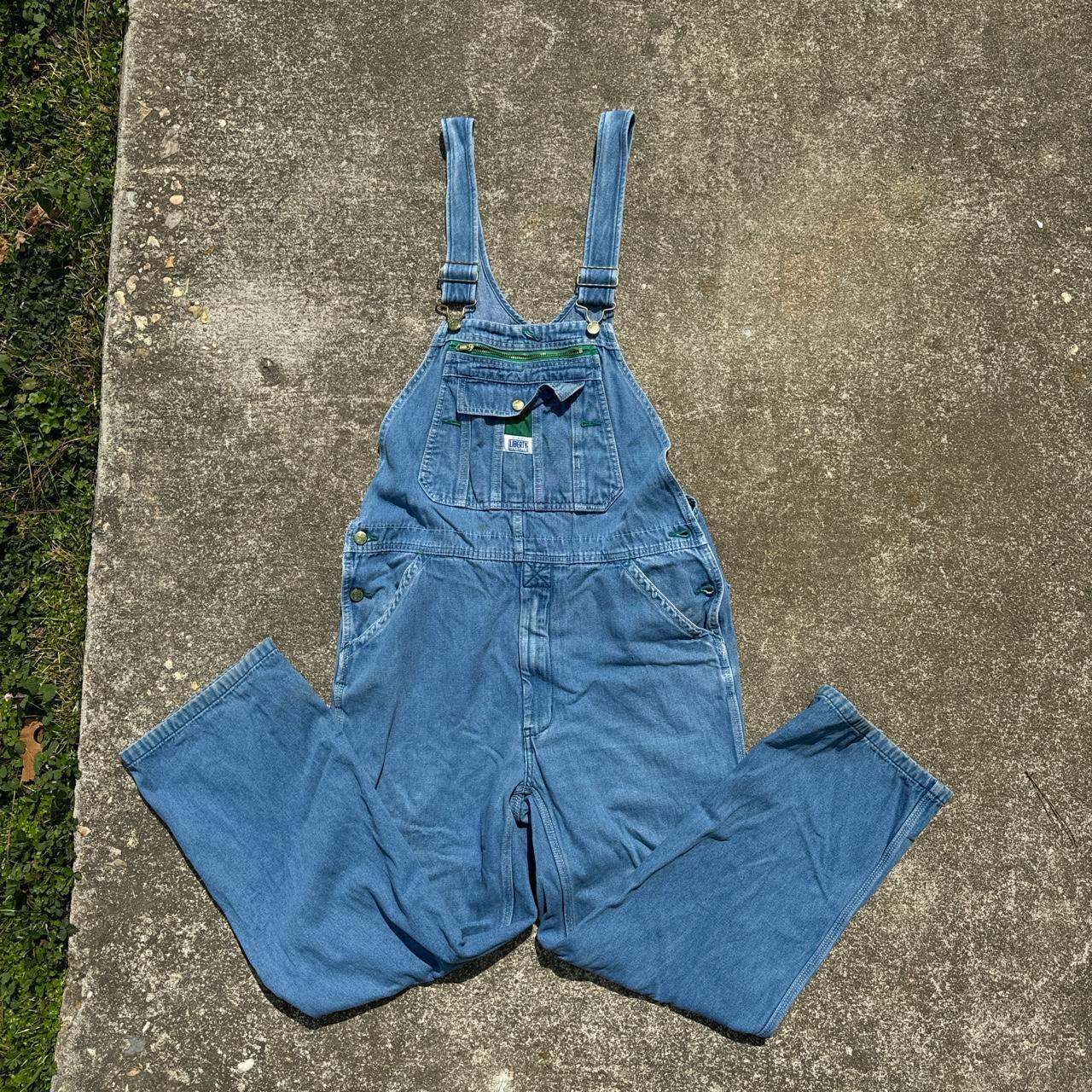 Throwback Denim Overalls LRp0296 - Diamond T Outfitters