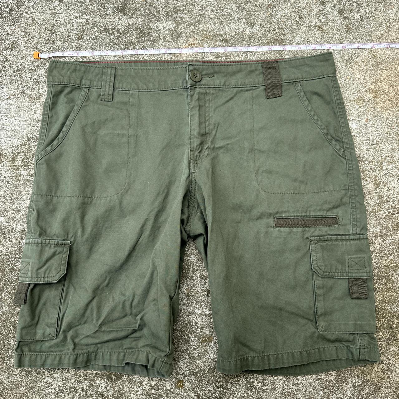 Columbia Shorts Men 36 Green Cargo Hiking Fishing - Depop