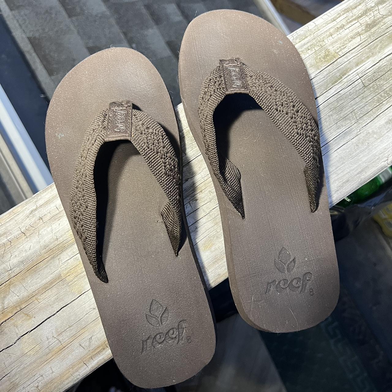Reef Women's Brown Flipflops Depop