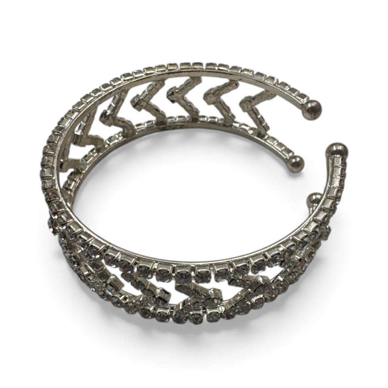 Source Unknown Women's Bracelet - Silver/Black – … - image 2