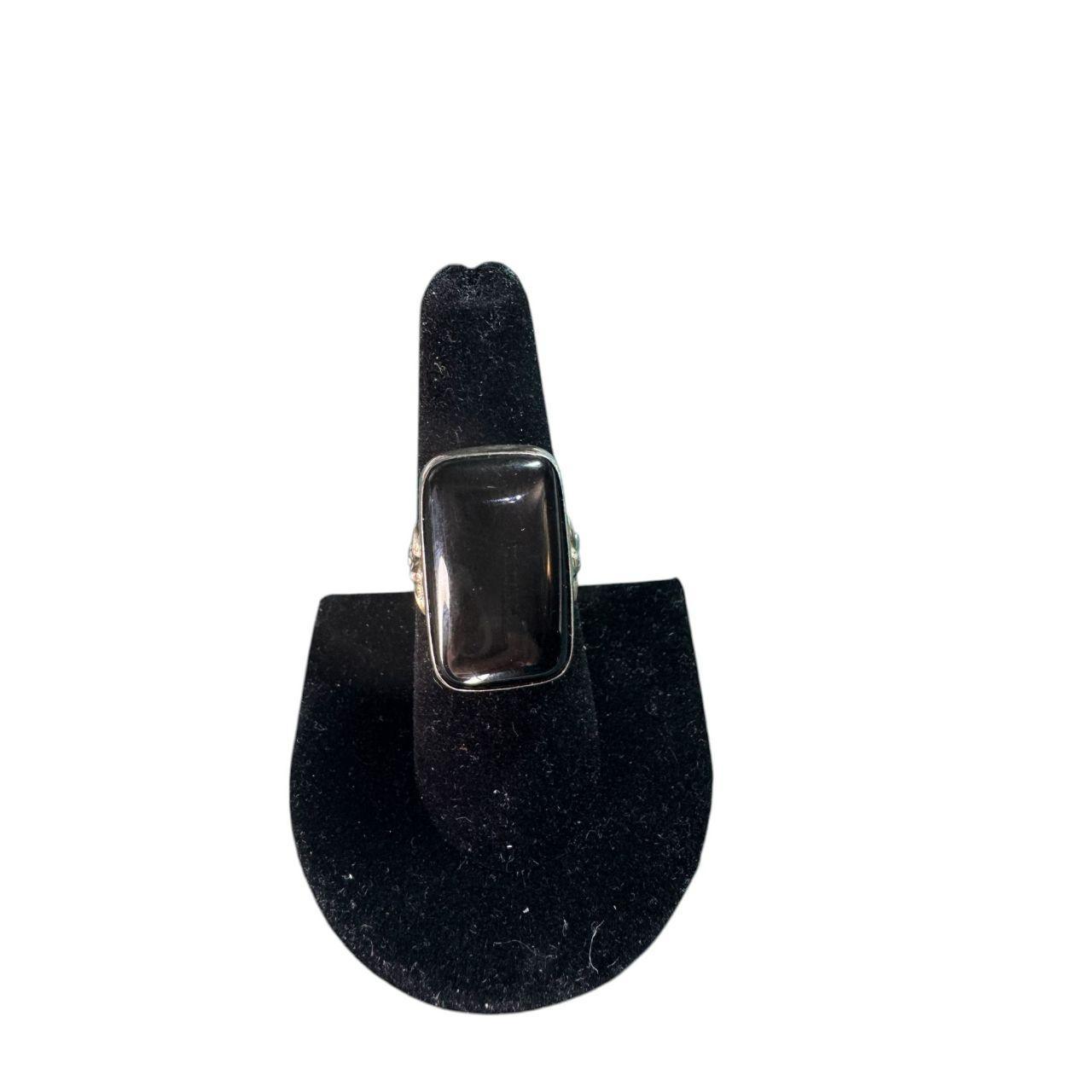 Source Unknown Women's Ring - Grey/Brown – Sterli… - image 5