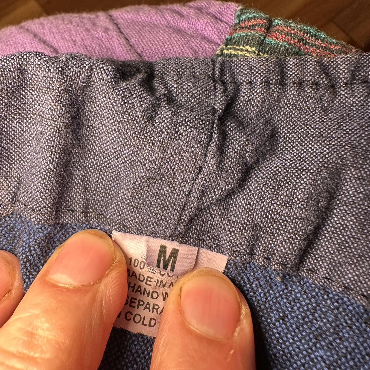 Women's Overalls - Multi - M – Boho Patchwork Cot… - image 6