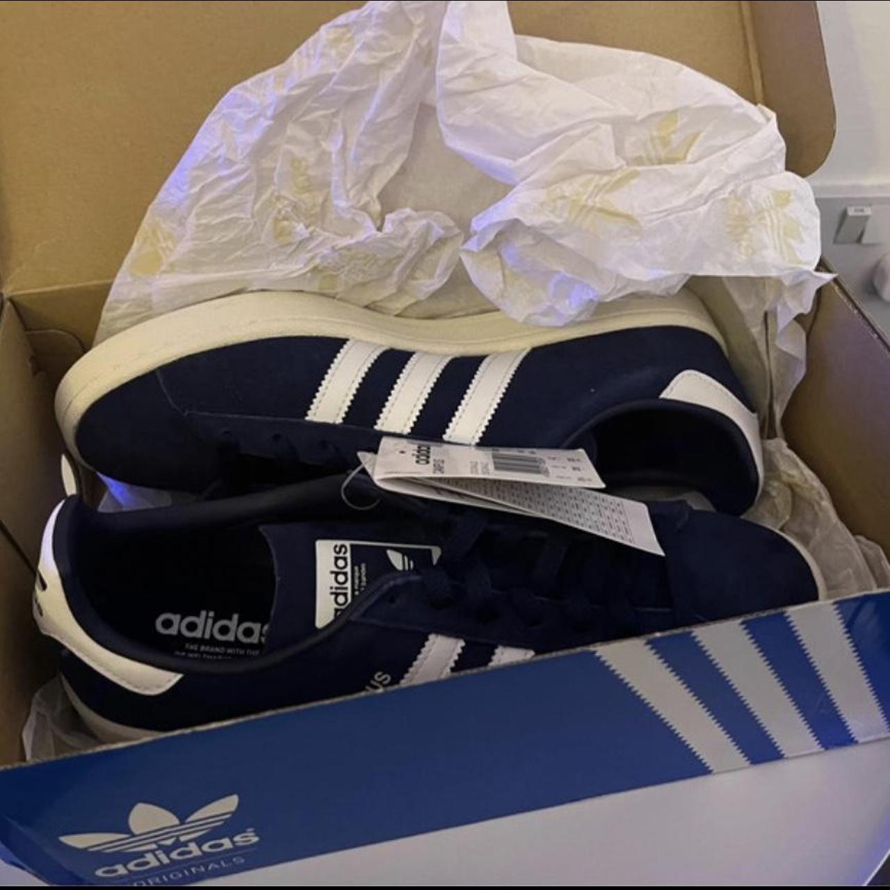 Brand New Adidas Campus Trainers Size 8 In Box. - Depop