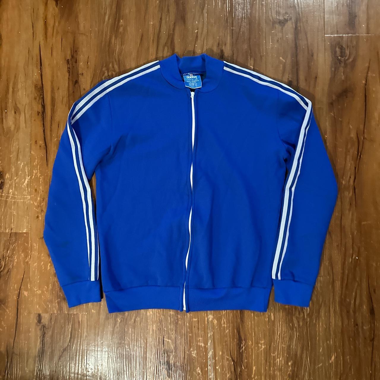 vintage france european adidas track jacket 🇫🇷 in... - Depop