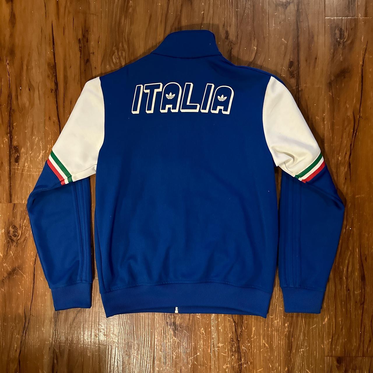 vintage adidas italia track jacket 🇮🇹 it says it’s... - Depop