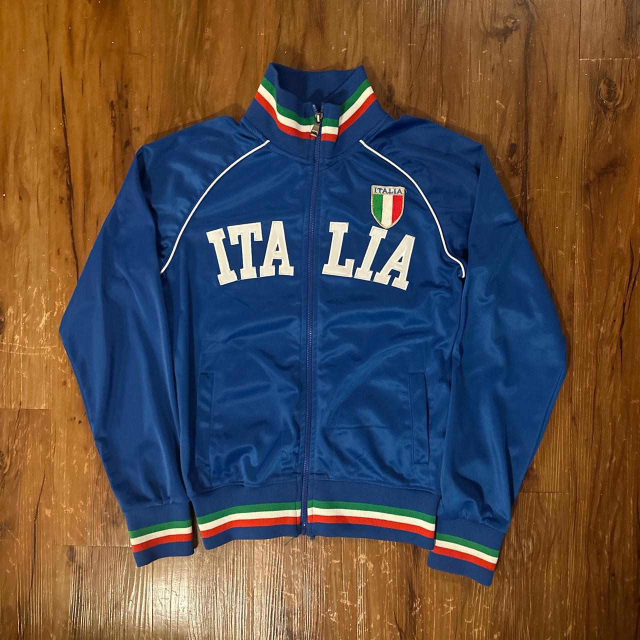 vintage y2k italia track jacket 🇮🇹 similar to an... - Depop