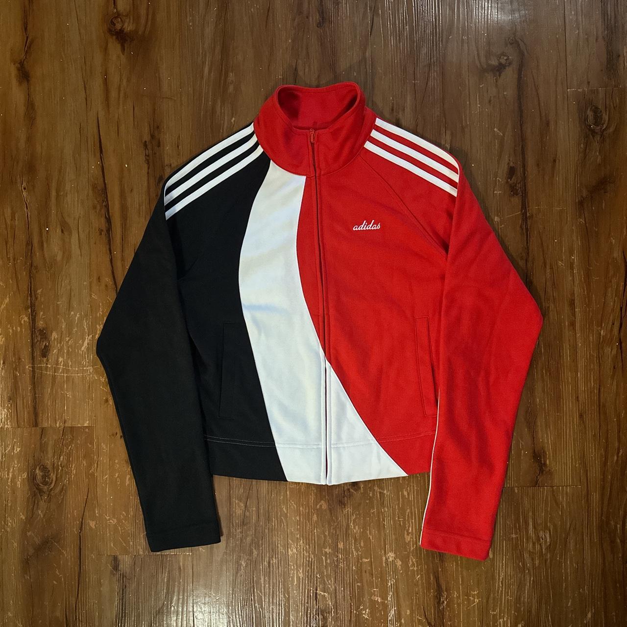 vintage euro adidas track jacket, from the mid...