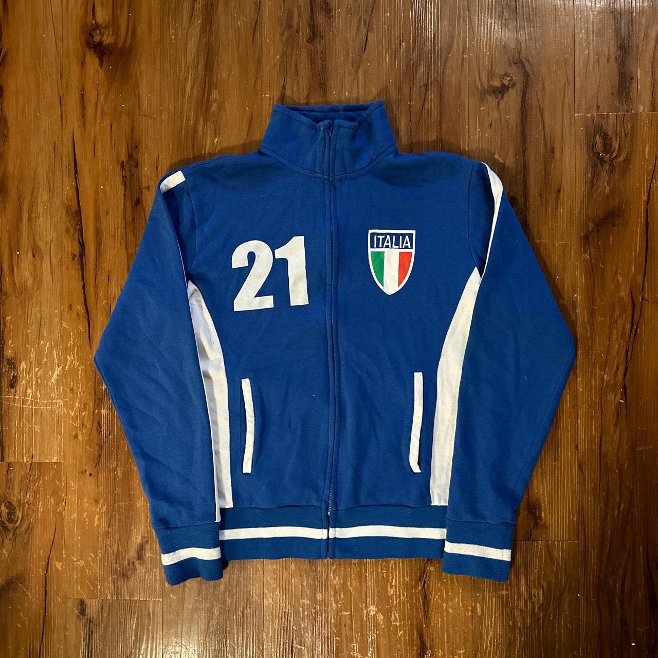 vintage y2k italia track jacket 🇮🇹 similar to an... - Depop