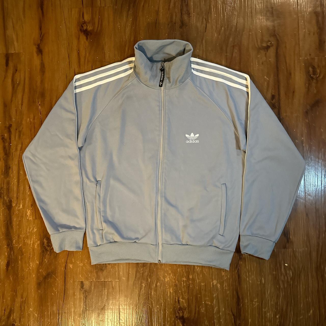 vintage euro adidas track jacket, from the early