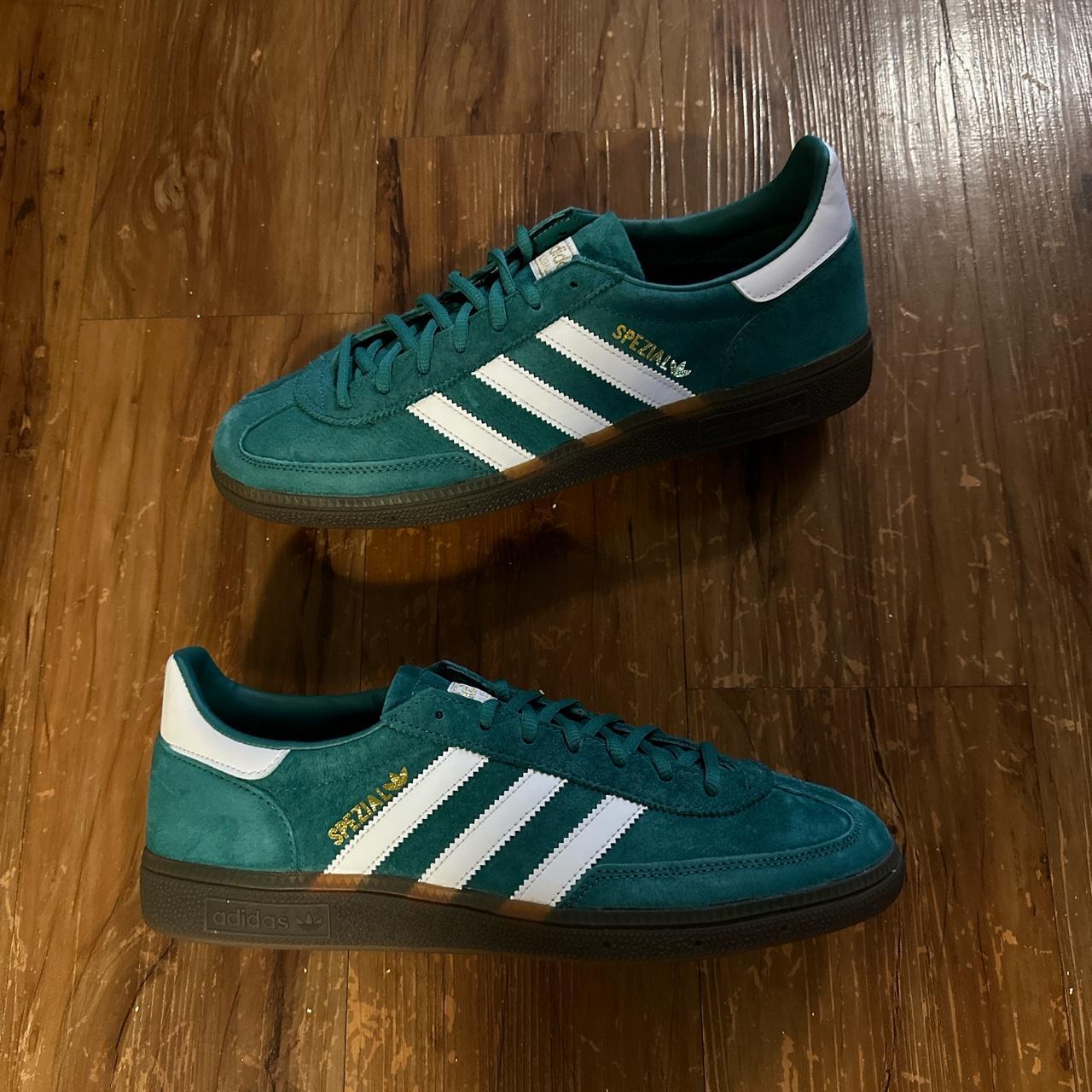 adidas handball spezial 🩵🩵 teal / white... - Depop