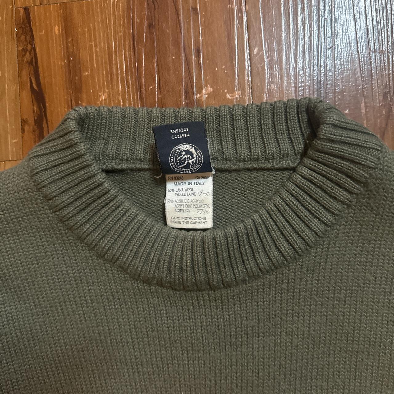 トップス archive 00s diesel Design knit vintage diesel