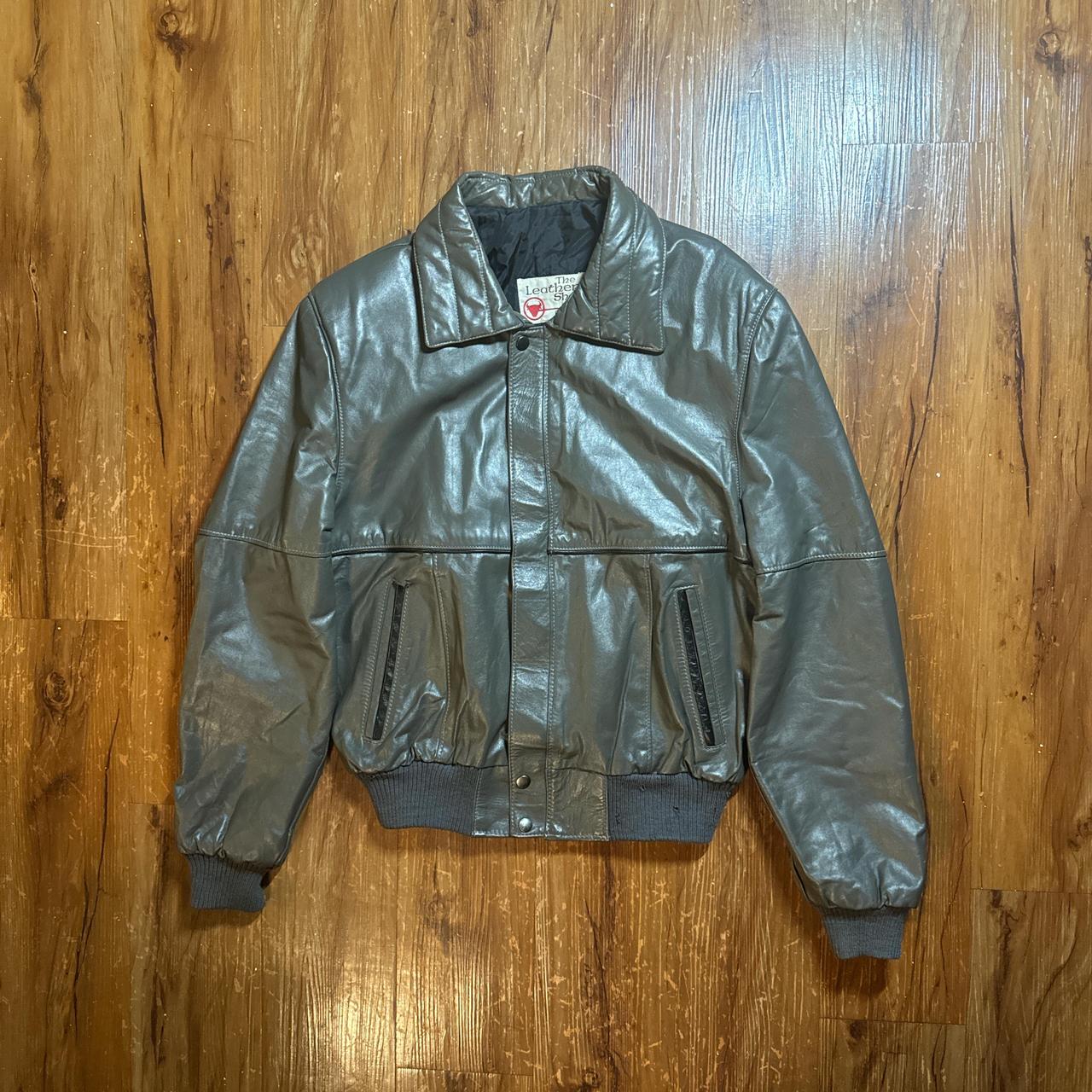 70s Vintage Sears Leather Jacket 60s 70s Vintage Sears Cafe Racer