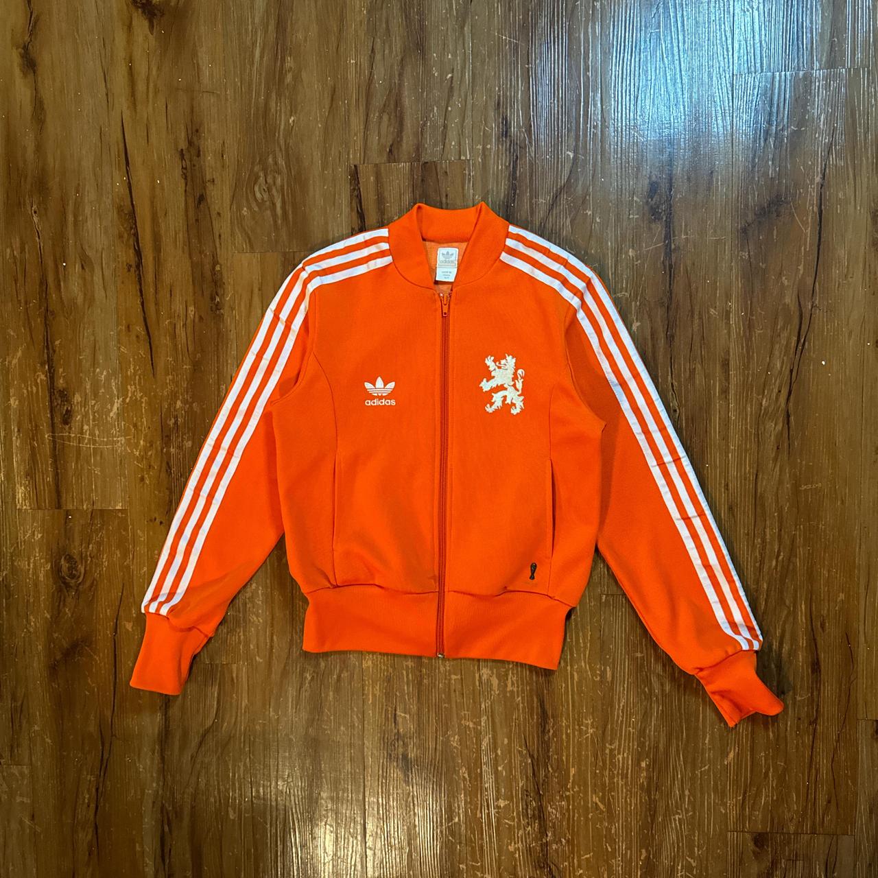 vintage adidas netherlands track jacket 🇳🇱 tagged... - Depop