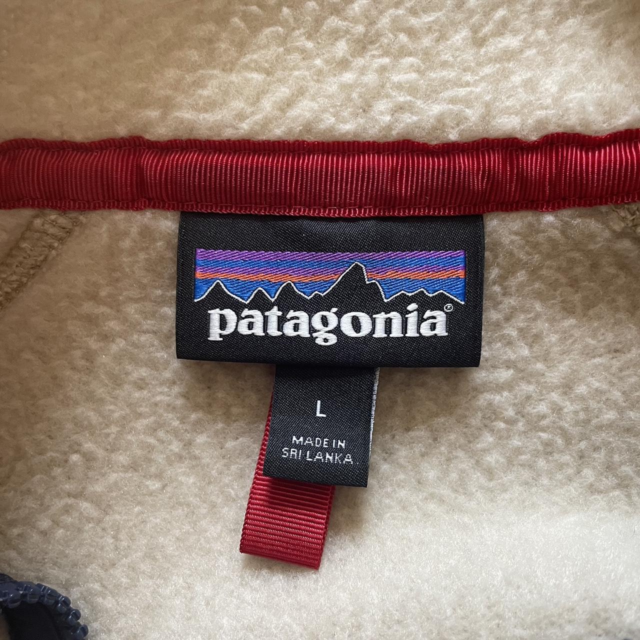 Patagonia Men's Retro Pile Fleece Jacket WORN... - Depop