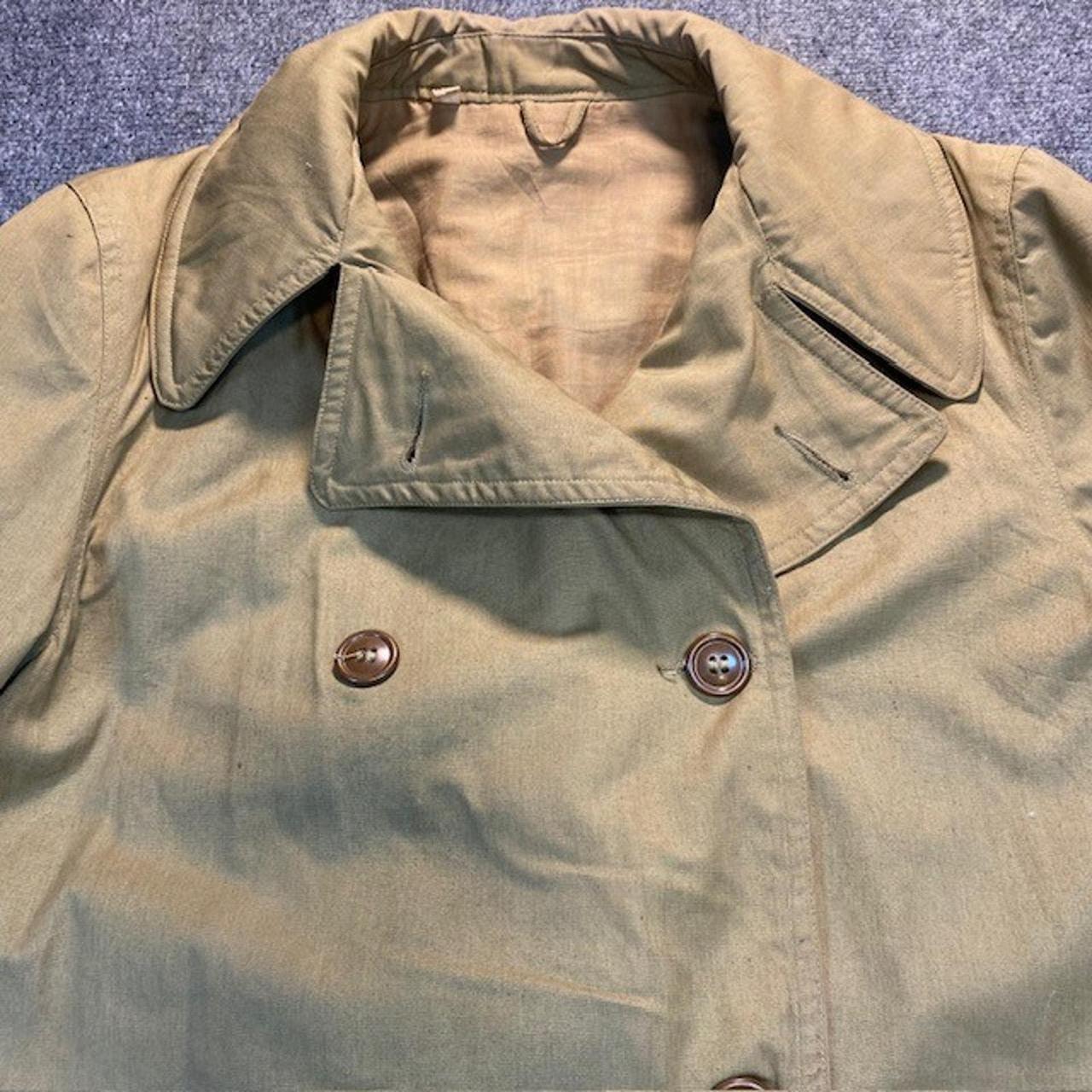 Men's Sweater - Tan - XL – Original WWII U.S. Arm… - image 2