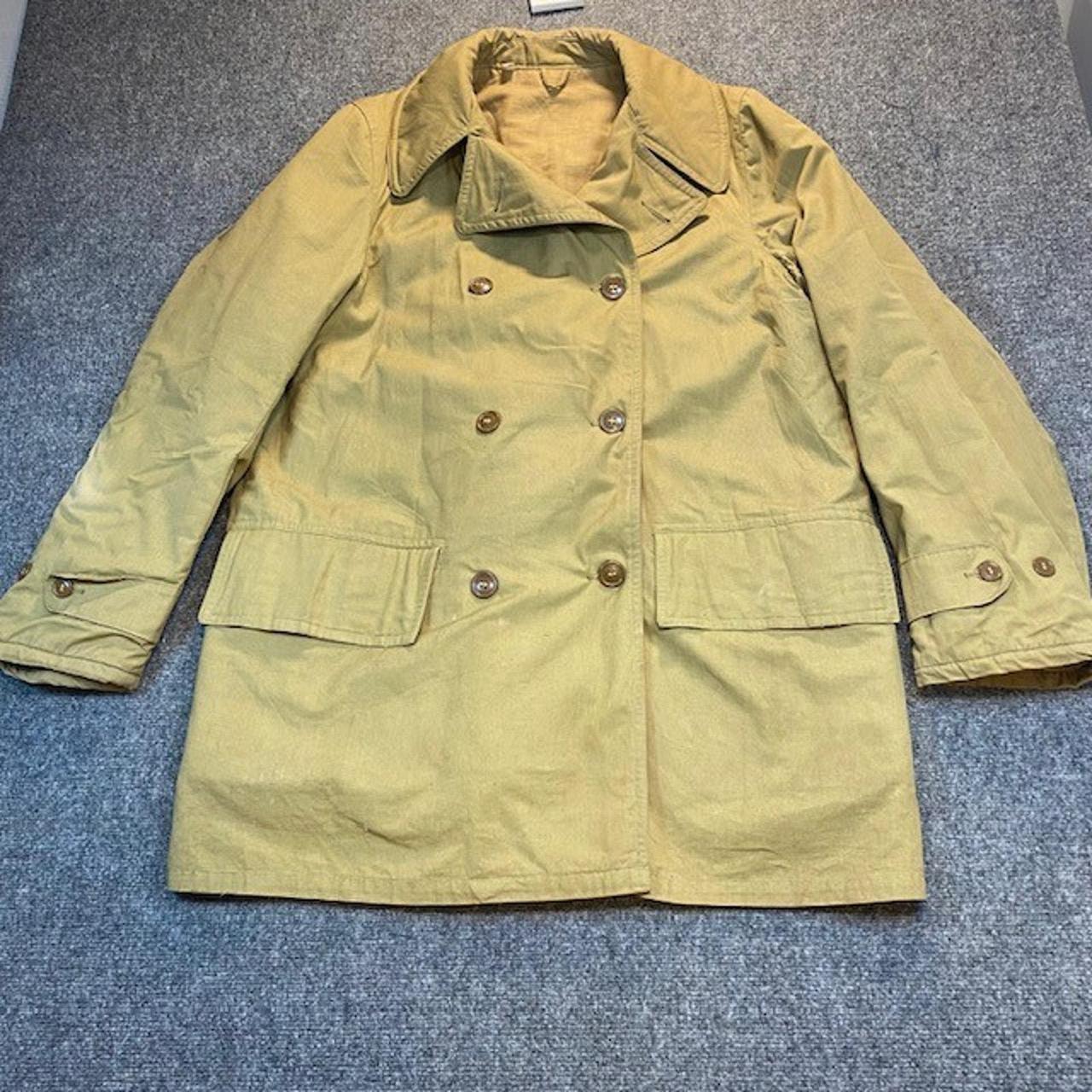 Men's Sweater - Tan - XL – Original WWII U.S. Arm… - image 1