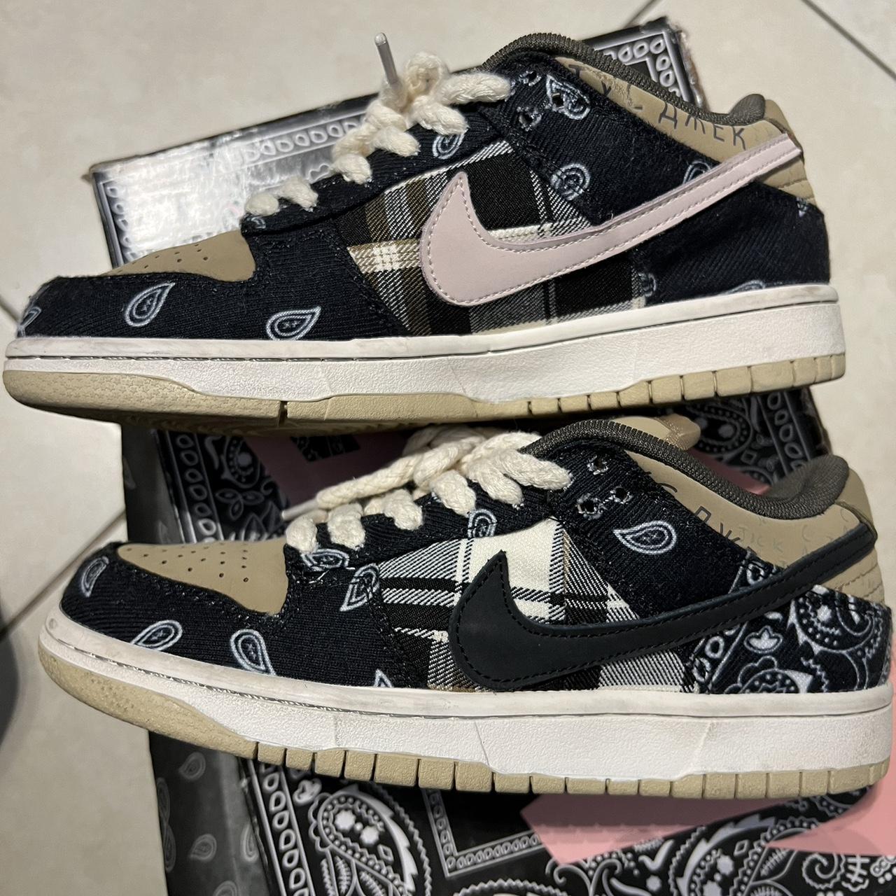 Cactus jack dunks Size 5 men 6.5 women’s Fairly... - Depop