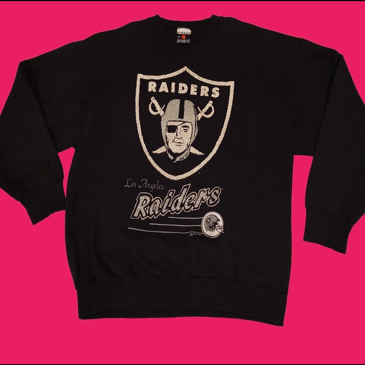 Vintage 90s Los Angeles Raiders Full spellout - Depop