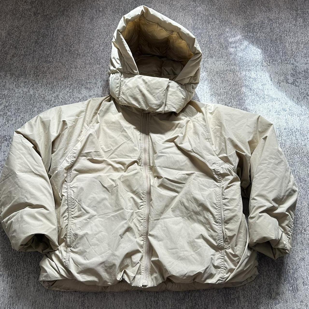 Uniqlo u, women’s puffer jacket beige, Amazing