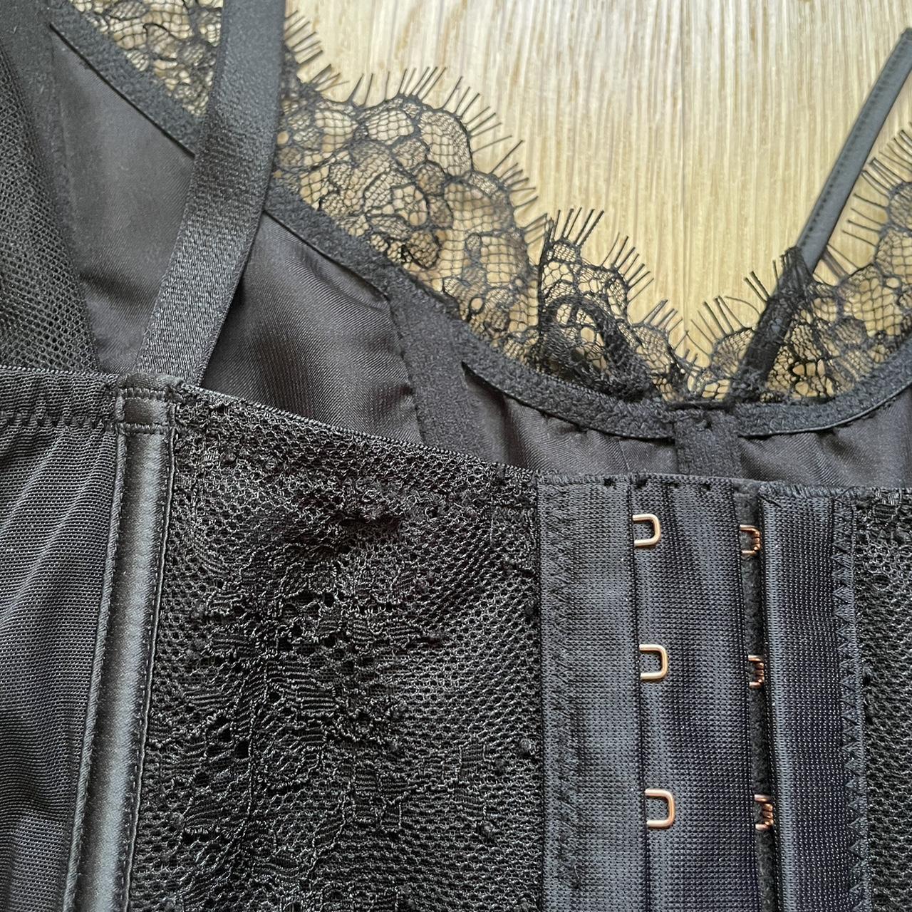 Victoria's Secret Women's Black Corset | Depop