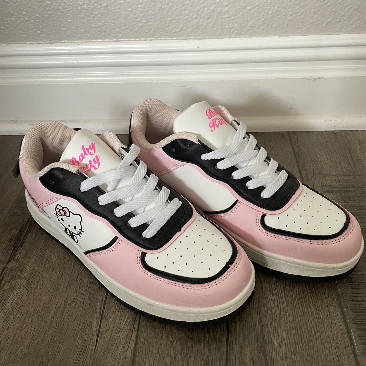 Hello Kitty Sneakers Only worn once, perfect... - Depop