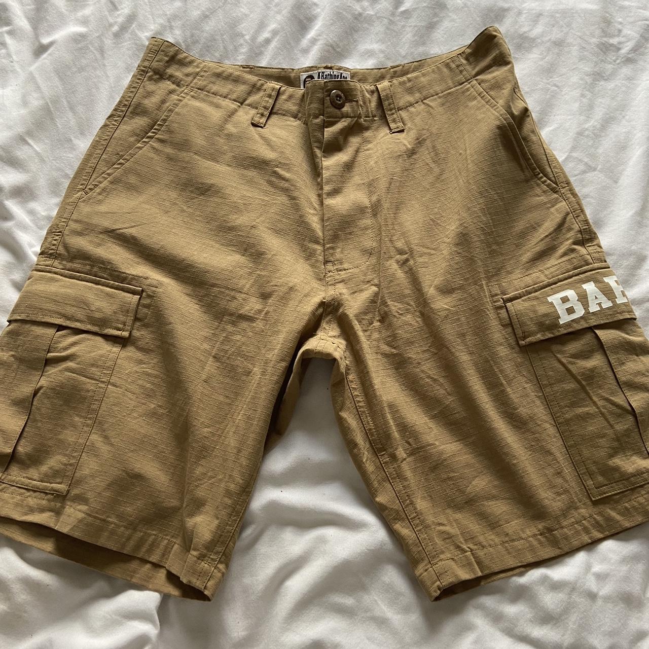 BAPE Men's Brown Shorts | Depop