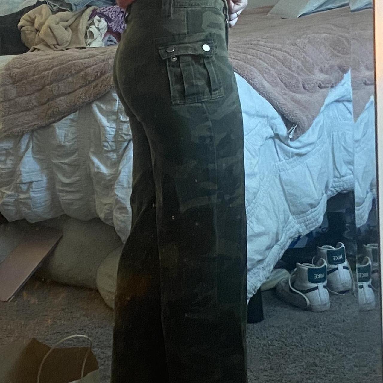 edikted aya lowrise cargo pants never worn out... Depop