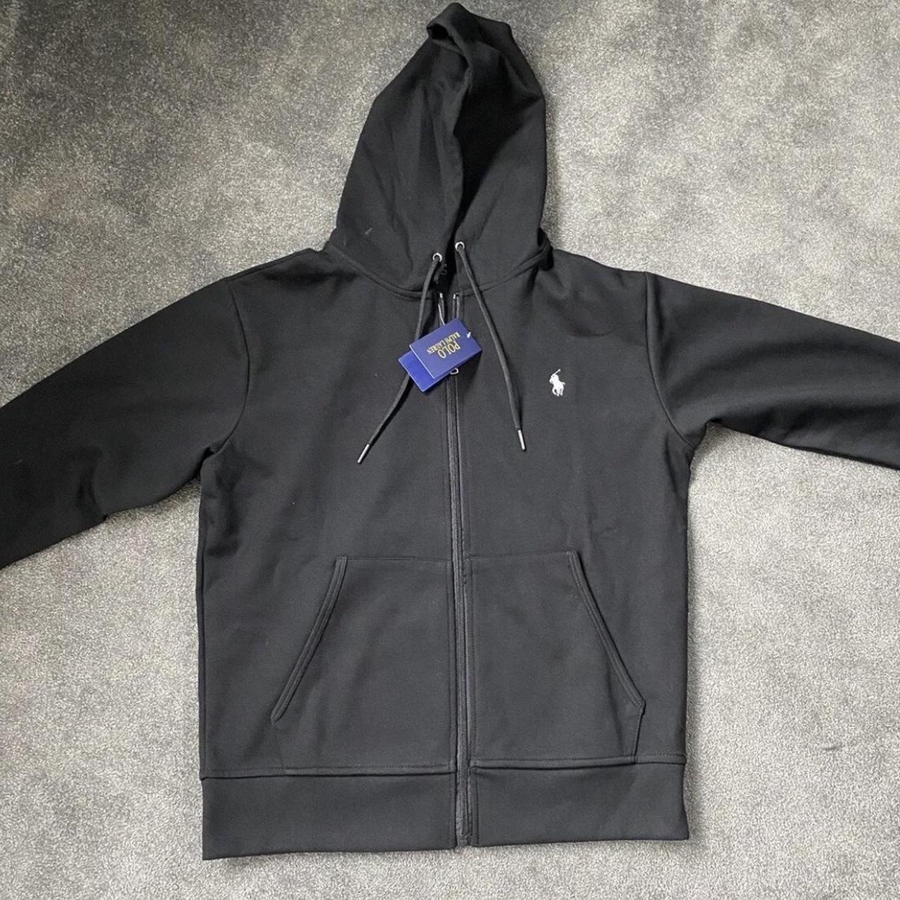 Black Polo Ralph Lauren Zip up hoodie - - - brand... - Depop