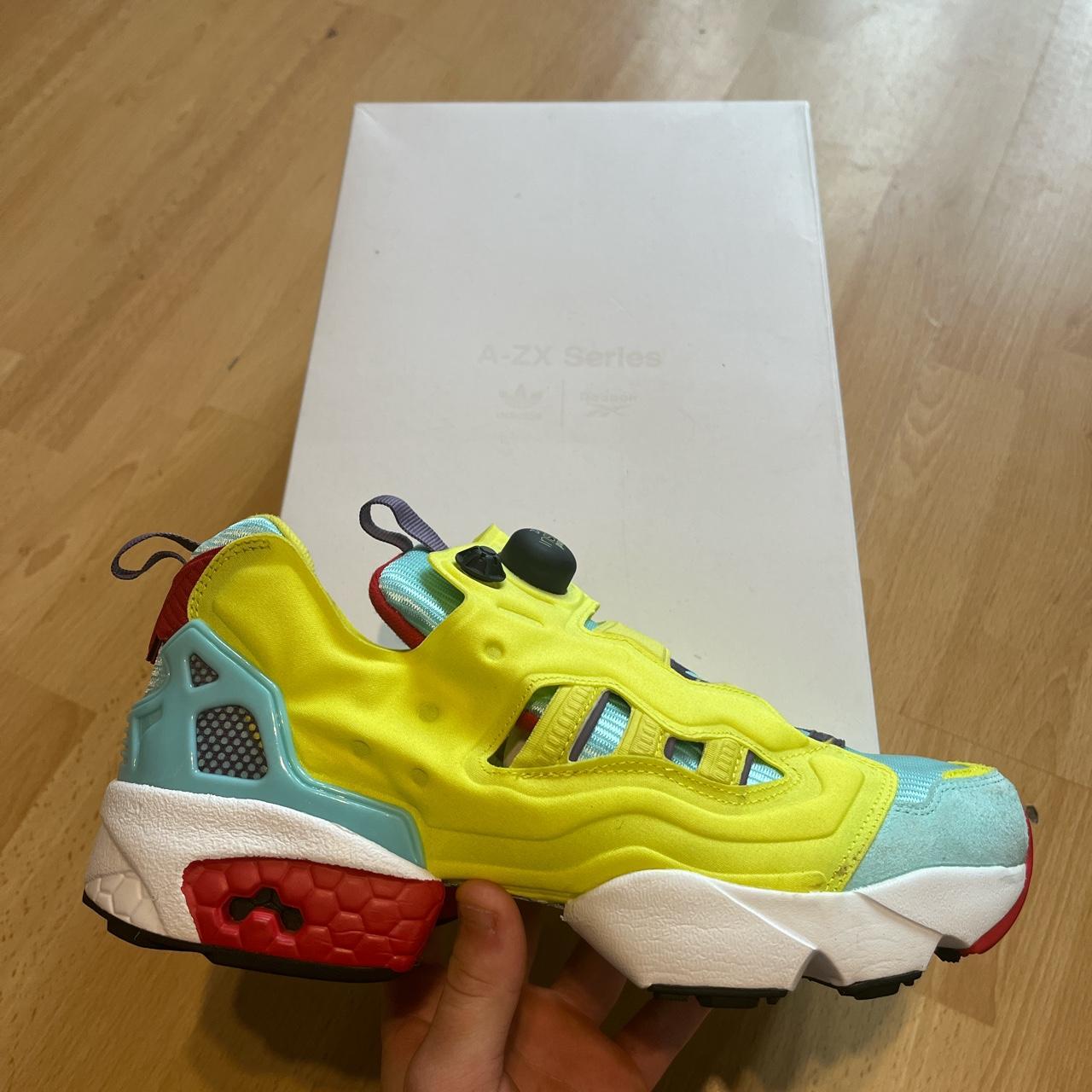 Adidas x Reebok fury pumps Size 8 Brand new never... - Depop