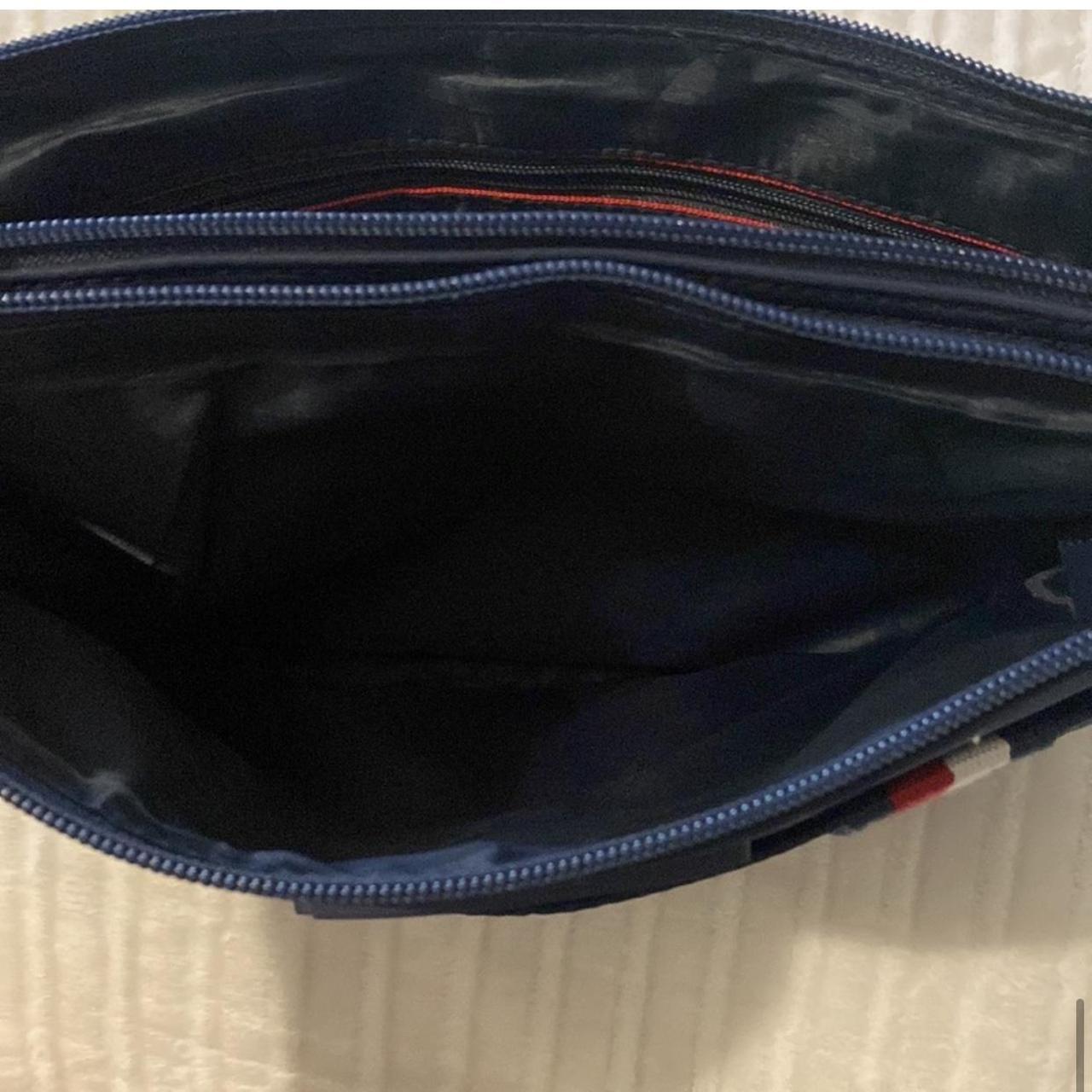 Navy blue Tommy Hilfiger crossbody bag - Depop