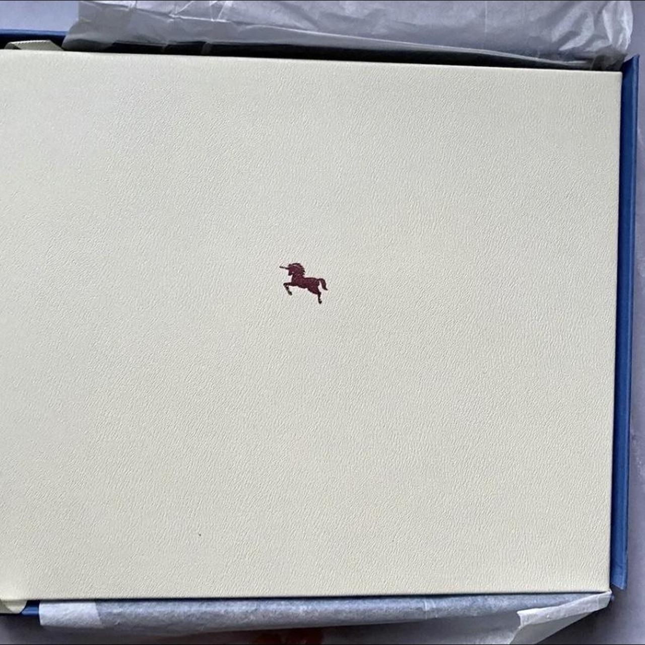 White Smythson hardcover guest book New In Box with... - Depop