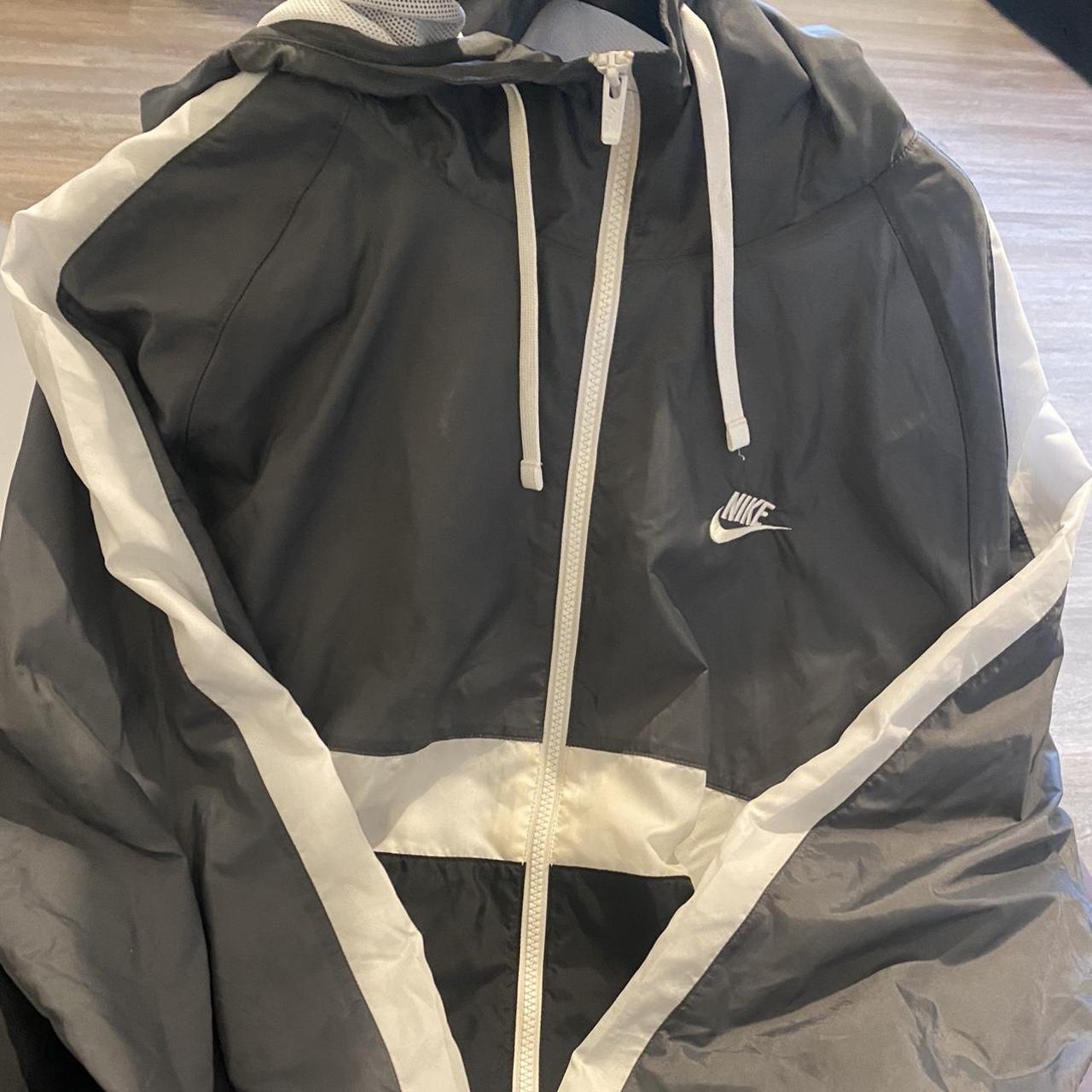 mens gray nike jacket