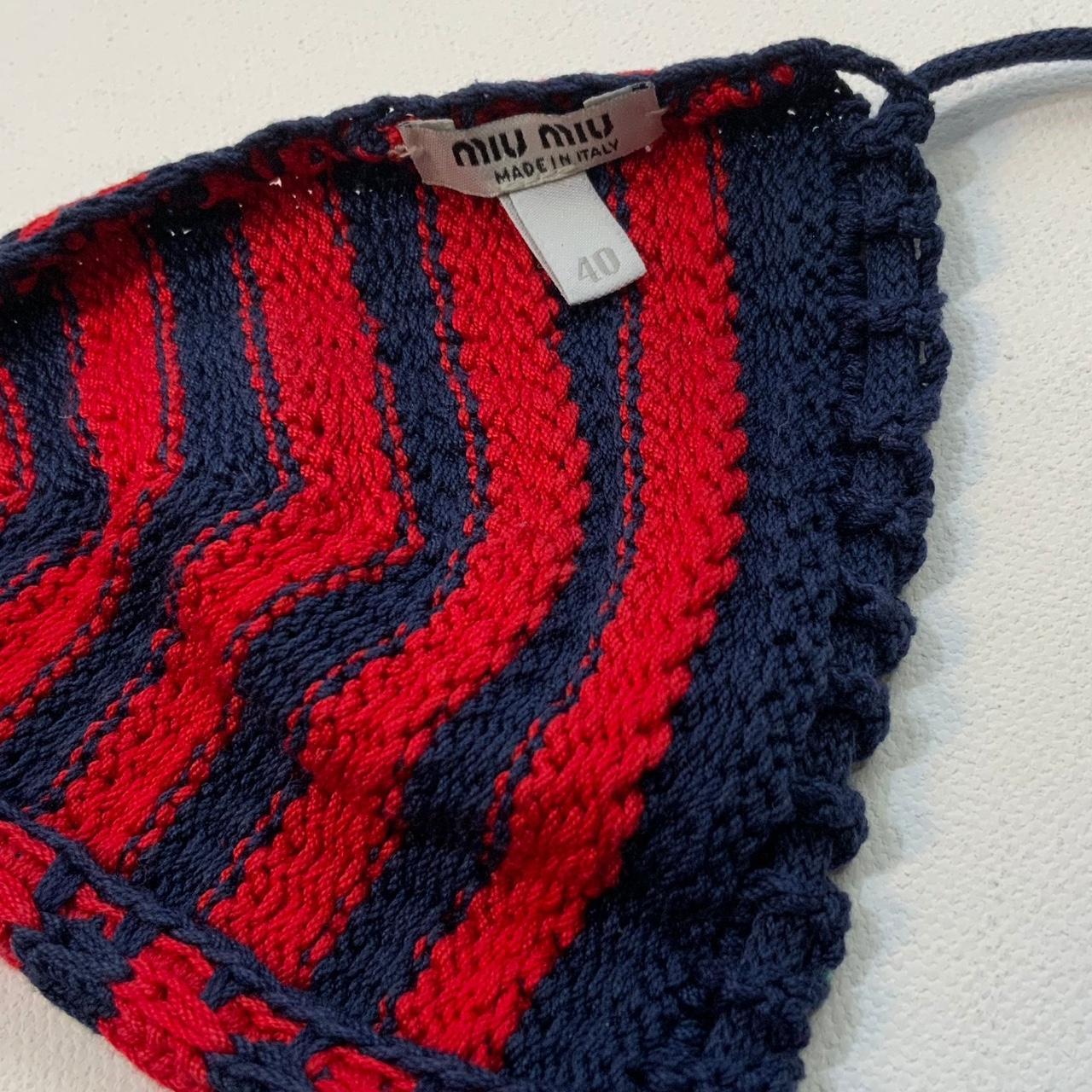 Miu Miu Women's Crop top - Multi/Red - One size –… - image 2