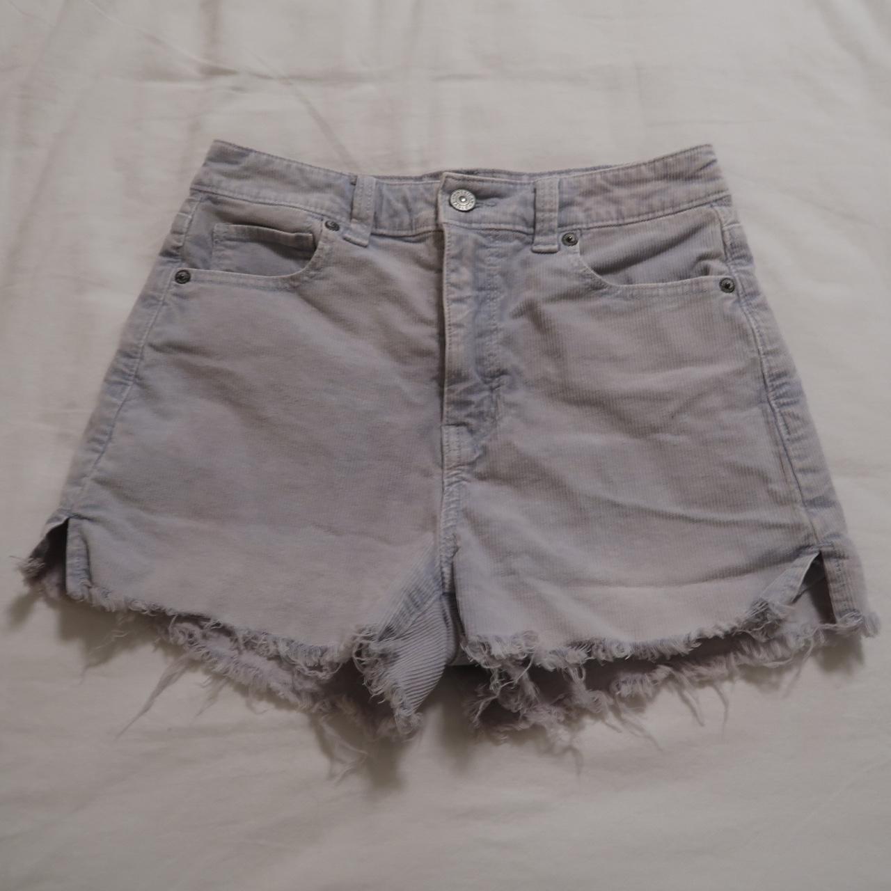 Corduroy mom shorts fashion