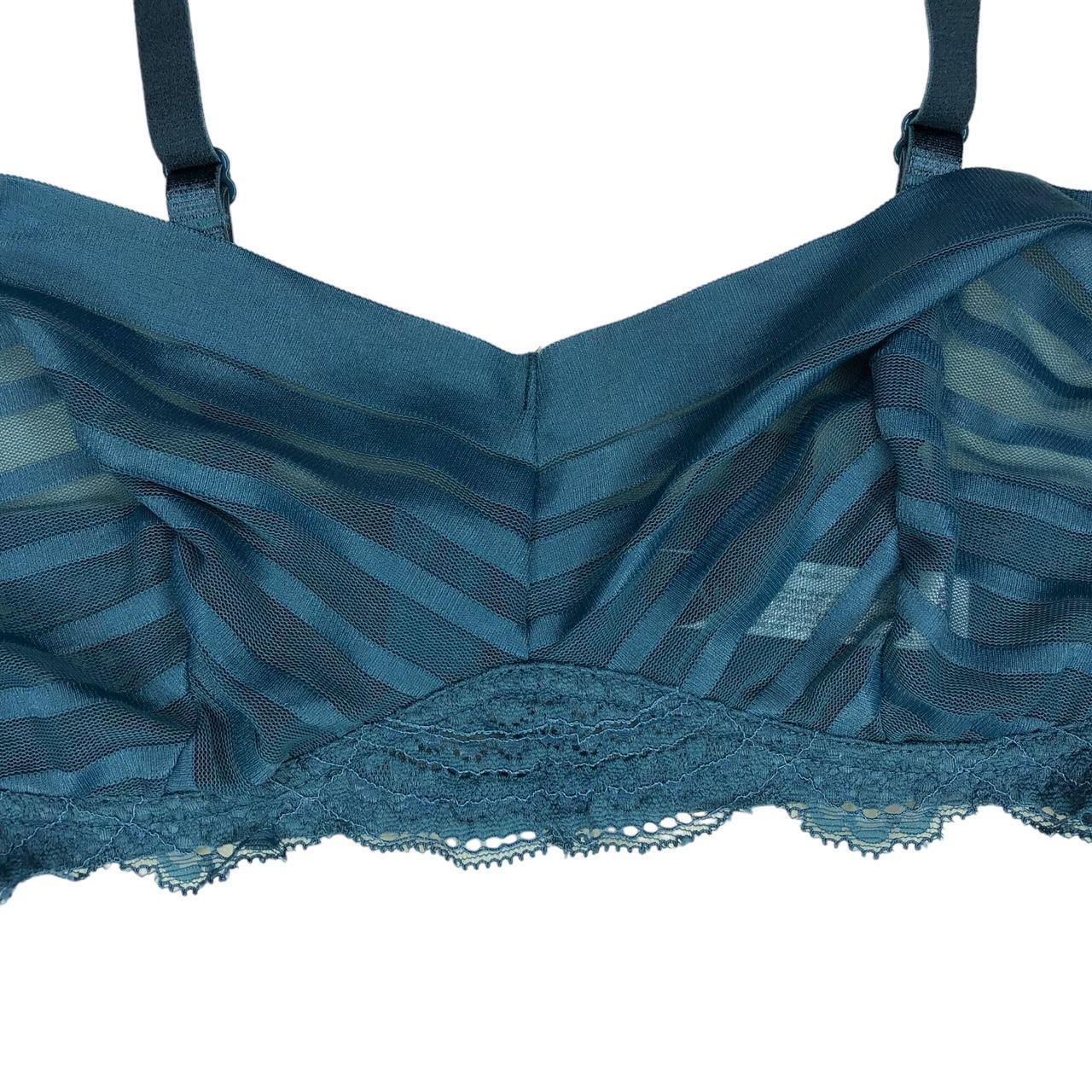 Adore Me, Intimates & Sleepwear, Adore Me Nicolette Unlined Bra Blue 36dd