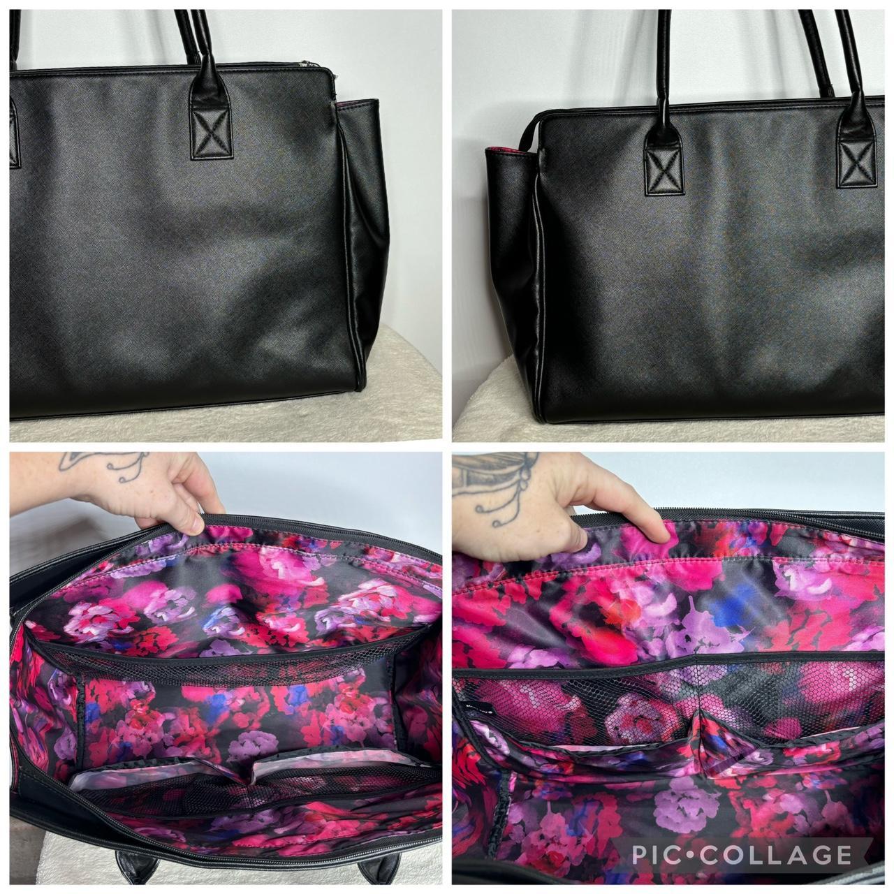 Mary Kay Black Faux Leather Large Consultant Tote | Depop Mary Kay Black Faux Leather Large Consultant Tote | Depop