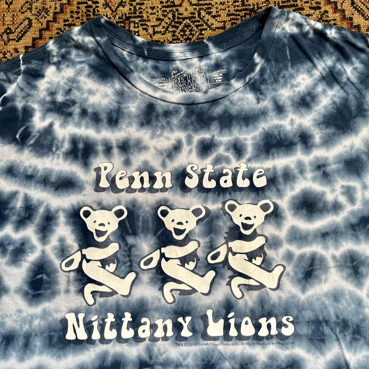 2016 Penn State Nittany Lions Blue Tie Dye Grateful...