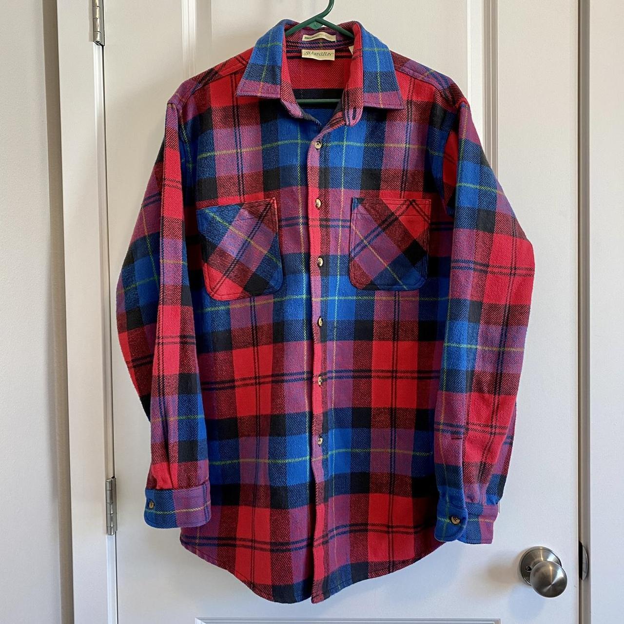 St Johns Bay 1990s Vintage Flannel Shirt