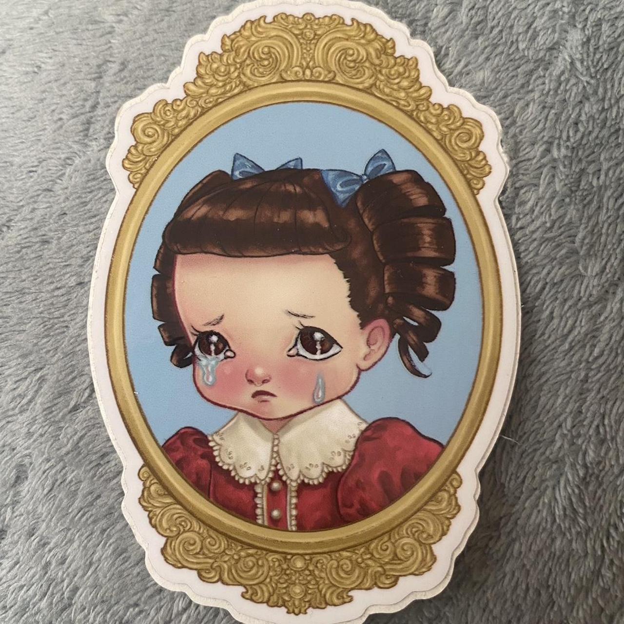 Melanie Martinez Crybaby Portrait Sticker DEPOP... - Depop