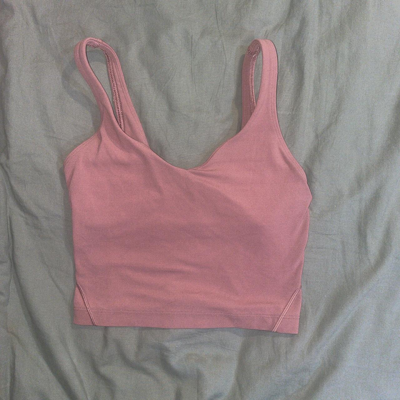 Lululemon Women's Pink Vest | Depop