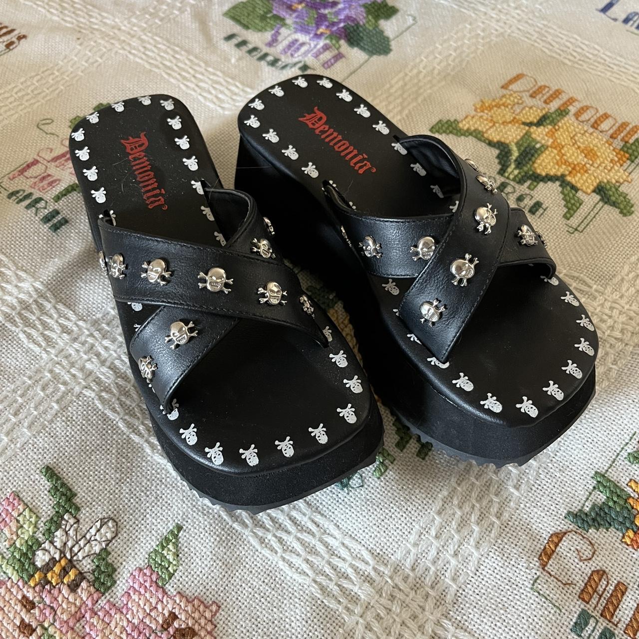 demonia chunky sneakers